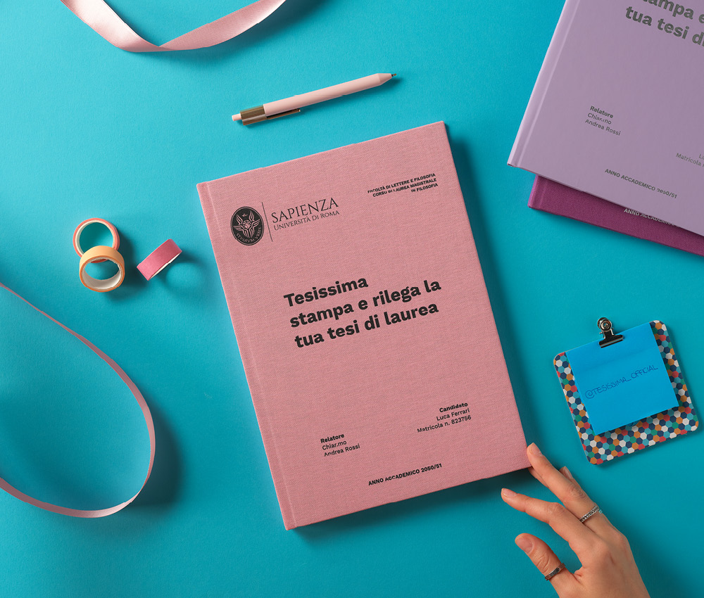 Copertina Tesi Rosa: il colore per le Scienze dell'Educazione (e non solo!)
